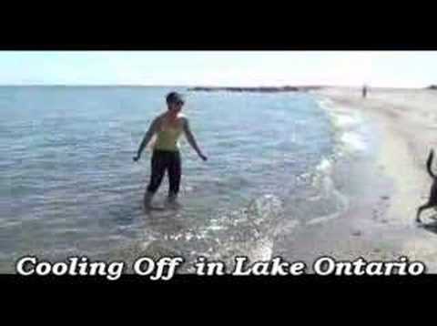 Cooling Off in Ontario Lake