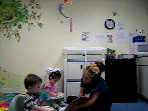 The first step for child care, and health care program for infants - YouTube