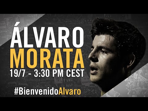 Presentazione di Alvaro Morata alla Juventus - Presentación de Álvaro Morata con la Juventus