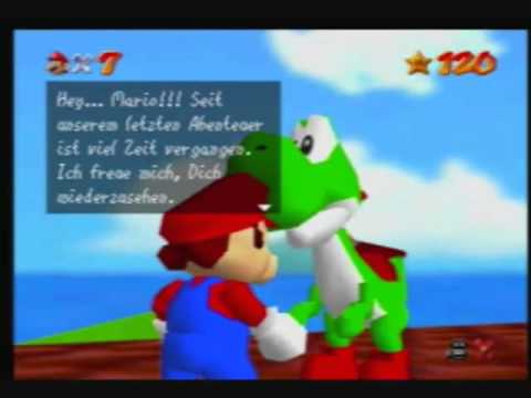 how to be yoshi in super mario 64