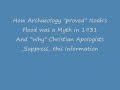 Noah's Flood Disproved by Archaeology & Geology