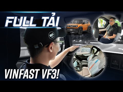 Full tải Vinfast VF3 xem có đi nổi không?