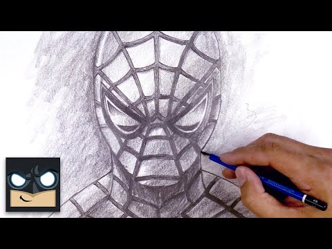 video-linktoworks-How To Draw Spider-Man | Sketch Saturday Tutorial - YouTube
