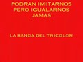LA BANDA DEL TRICOLOR POR LOS PIBES DE LA TAVELLA