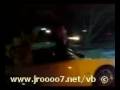 videos de مسيرة فوز منتخب الكويت ع البحرين 8-1-2009 منطقه الجهرا