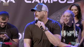 Triller Triad Combat Press Conference Highlights | Frank Mir vs. Kubrat Pulev, Mike Perry, More by MMA Fighting