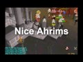 Runescape 99 range void dark bow twins pk video 1