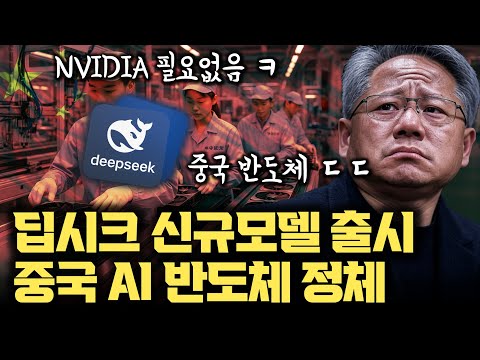 중국 반도체 주가 폭등... 딥시크 V3.1 출시, NVIDIA GPU 필요 없는 기술적 이유 | FP8, FP4