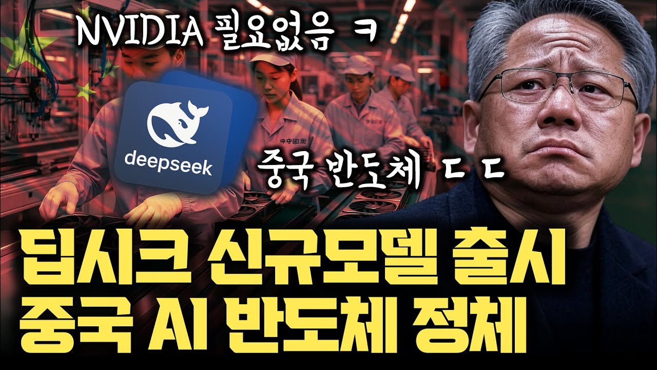 중국 반도체 주가 폭등... 딥시크 V3.1 출시, NVIDIA GPU 필요 없는 기술적 이유 | FP8, FP4