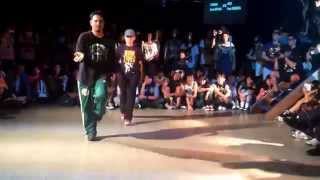 Riku vs Yukiko – GROOVE LINE 2015 FINAL POPside BEST16