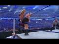 Wrestlemania 25 Edge Vs The Big Show Vs John Cena 2/2 HQ