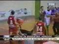 Basketball Referee Knocked Out
