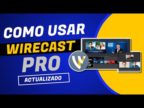 COMO USAR EL WIRECAST PRO