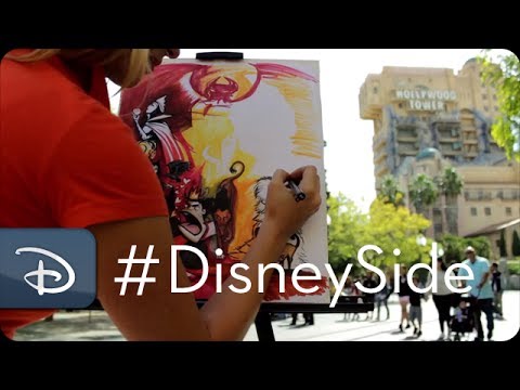 Mary Doodles Draws Her Disney Side %7C Tower Of Terror %7C Disney Parks