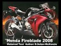Honda Fireblade 2008 Motorrad Test SelMcKenzie Selzer-McKenz