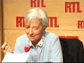 christine lagarde, ministre de l'�conomie, de l'industrie et de l'emploi : 