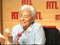 christine lagarde, ministre de l'�conomie, de l'industrie et de l'emploi : 