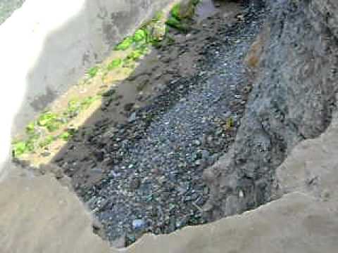Ancien passage entre la Plage de Madrid et celle de Rachgoun (Tlemcen)