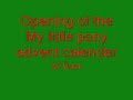 My little pony advent calendar: door 24