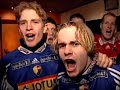 Sandefjord Fotball - Jubel på tribunen