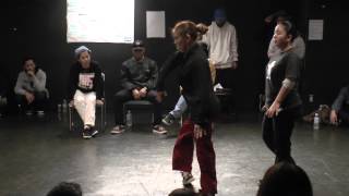 にっしゃん vs Yukiko – funkin’lady vol.2 FEMALE POP BATTLE BEST4