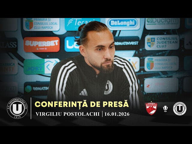 🎙 CONFERINȚĂ DE PRESĂ | Virgiliu Postolachi: „Trebuie să venim cu trei puncte"