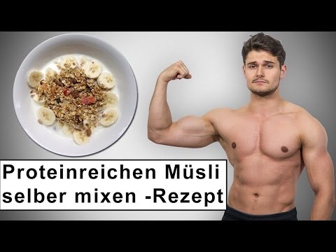 Protein Müsli selber mixen - einfaches Rezept