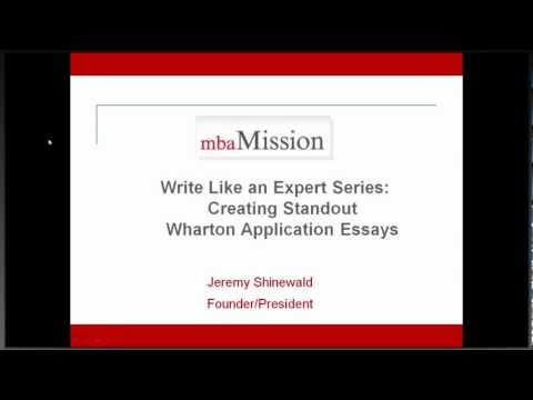 Wharton mba essay question analysis