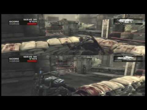 Gears OF War 2 Horde WAVE 50