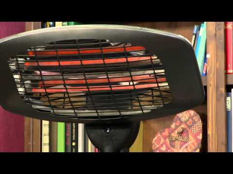 Semptec Quarz-Heizstrahler QW-2000 mit Standfuß, höhenverstellbar