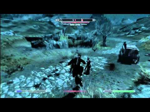 how to easy level up in skyrim