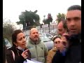 Protesta immondizia Blocco Qualiano 18 01 2008