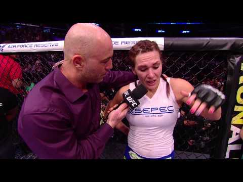 UFC 184: Cat Zingano Octagon Interview