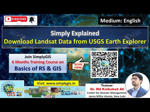 How to Download Landsat Satellite Data from USGS Earth Explorer ...