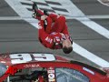 NASCAR Driver Flips Head Over Heels
