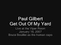 Paul Gilbert - Get Out Of My Yard Live screen 2