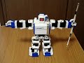i-SOBOT shoots an arrow.