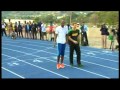 Prince Harry races with Usain Bolt and meets Prime Minister on Jamaica visit (BBC coverage 1)