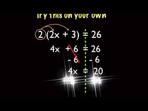 Solving Multi Step Equations | Mr White's Algebra I