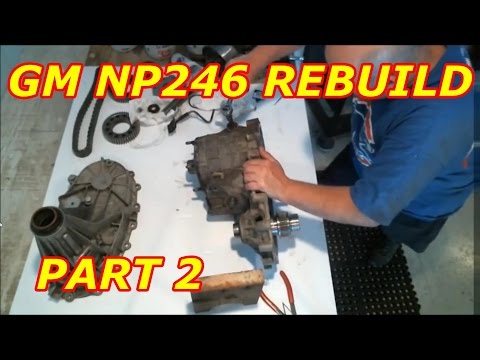 how to rebuild chevy transfer case
