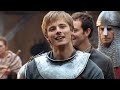 As the title says, Colin Morgan and Bradley James from the BBC show Merlin being silly silly boys on set. I love them more than it's appropriate. I do not own the clips - buy the DVD for more extras!