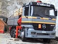 camion RC Friderici avec grue hydraulique