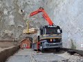camion RC Friderici avec grue hydraulique