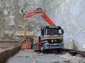camion RC Friderici avec grue hydraulique