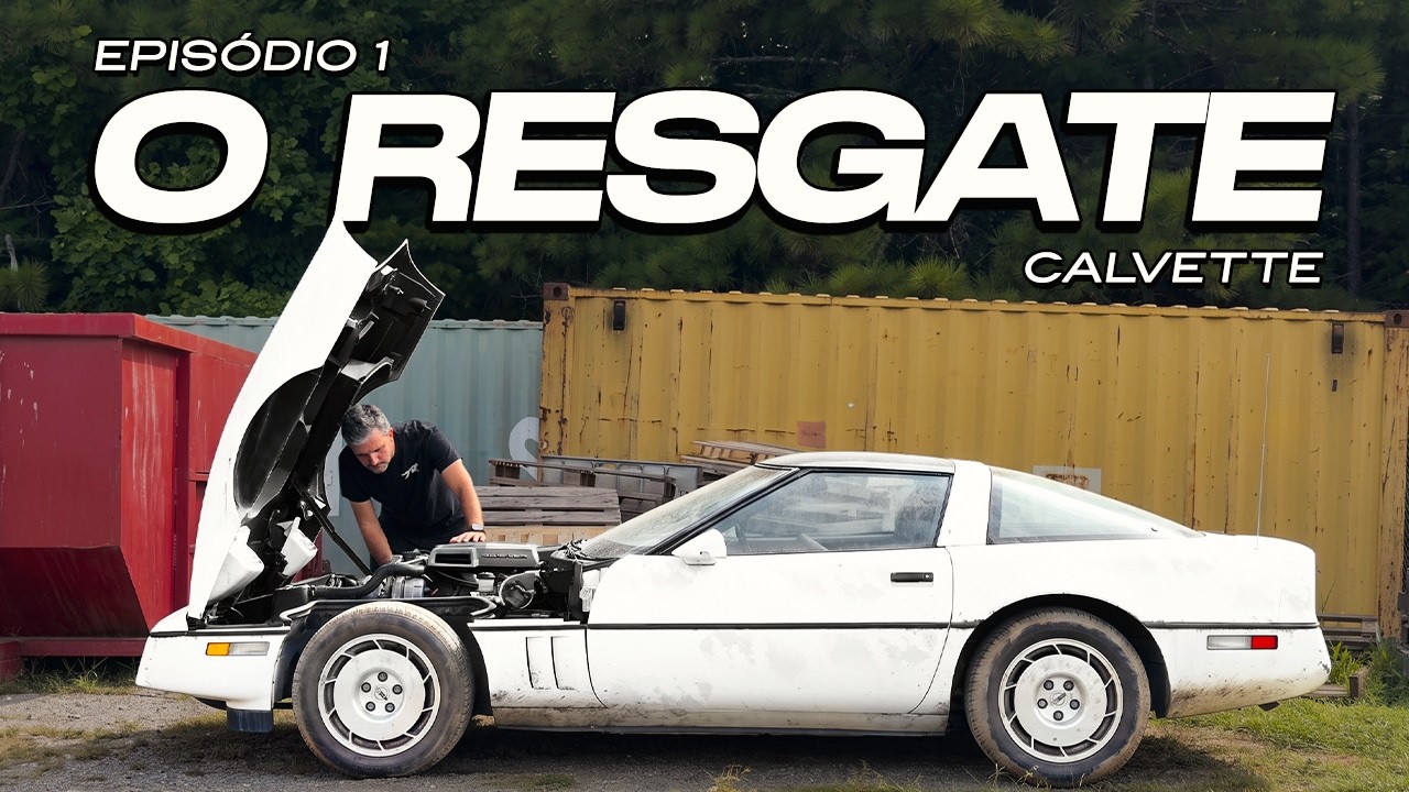 Resgatei o Corvette abandonado e vou cruzar os EUA até o SEMA!