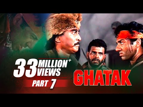 Ghatak | Part 7 | Sunny Deol, Meenakshi Seshadri, Danny Denzongpa | B4U Mini Theatre