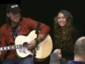 Miley Cyrus and Billy Ray sing at Childrens Hospital
