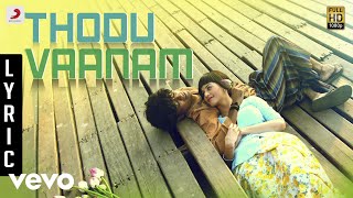 Anegan - Thodu Vaanam Lyric  Dhanush  Harris Jayar