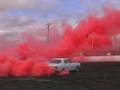 Red Smoke Burnout - kumho XW Falcon