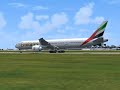Emirates 040 - Birmingham departure
